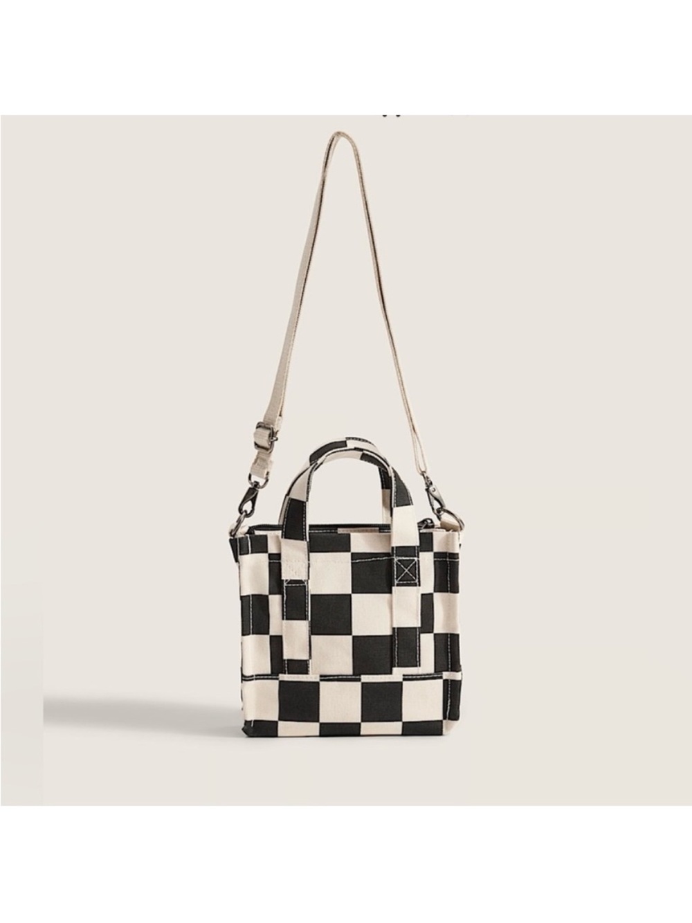 Vans Lil Pergs Checkerboard Tote Bag - Picture 3 of 11